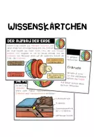 Vorschau - Stundenentwürfe - Vulkane Erdbeben Klasse 4, 5, 6 – Aufbau der Erde, Plattentektonik, Erdplatten, Erdkunde, Sachunterricht, Arbeitsblätter, Lernwerkstatt | Materialpaket - Seite 3