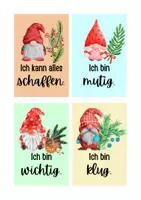Vorschau - Anderer Materialtyp - Wichtel Affirmationskarten - Seite 1