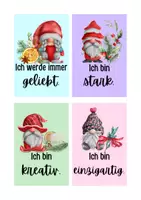 Vorschau - Anderer Materialtyp - Wichtel Affirmationskarten - Seite 2