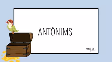 Vista previa - Juegos / Gamificación - ANTÒNIMS (Cicle Inicial-Primària) - Portada