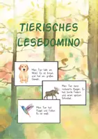 Vorschau - Spiele - Tierisches Lesedomino - Deckblatt