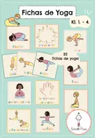 Vista previa - Juegos / Gamificación - Yoga infantil | Fichas de yoga para relajarse - Portada