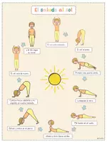 Vista previa - Juegos / Gamificación - Yoga infantil | Saludo al sol | Mindfulness para niños - página 1