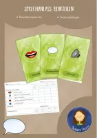 Vorschau - Bildkarten - Sprechanlässe beurteilen - Deckblatt
