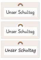 Vorschau - Präsentationen/Tafelbilder - Tagestransparenz Unterrichtsfächer - Seite 3