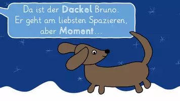Vorschau - Mal- und Bastelvorlagen - Dackel im Winter - Kunst - Klasse 2 3 4 - Seite 2