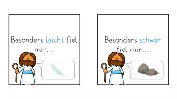 Vorschau - Bildkarten - Reflexionswürfel Religion - Seite 1