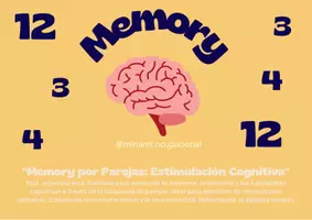 Vista previa - Tarjetas / Manipulativos - Memory números - Portada