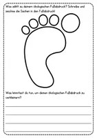 Vorschau - Arbeitsblätter - Klima - Ökologischer Fußabdruck - Seite 2