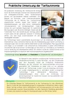 Vorschau - Arbeitsblätter - Tarifautonomie: Rechte, Schutz und Bedeutung für Arbeitnehmer und Arbeitgeber - Seite 2