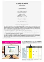 Vorschau - Arbeitsblätter - 52 Rätsel der Woche Klasse 8 | Sudoku, Knobelaufgaben, Logikrätsel, Mathematik | Mathe Sekundarstufe I Vertretungsstunden & häusliches Üben I Klasse 8 Lösungen - Seite 1