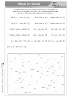 Vorschau - Arbeitsblätter - 52 Rätsel der Woche Klasse 8 | Sudoku, Knobelaufgaben, Logikrätsel, Mathematik | Mathe Sekundarstufe I Vertretungsstunden & häusliches Üben I Klasse 8 Lösungen - Seite 2