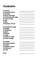 Aperçu - Feuilles d'exercices - Feuilles d'exercises Lire et Relier thème L'Hiver - Page 2