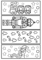 Vorschau - Arbeitsblätter - Lesezeichen basteln Weihnachten, Advent, Nikolaus, Bastelvorlage - Seite 2
