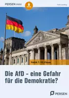 Vorschau - Arbeitsblätter - Die AfD - eine Gefahr für die Demokratie? - Deckblatt
