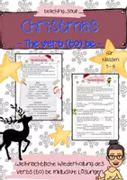 Vorschau - Arbeitsblätter - Christmas - The verb (to) be - Santa's Helpers - Weihnachten - Deckblatt
