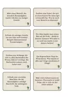 Vorschau - Aufgabenkarten - Kreativ-Chaos: Verrückte Zeichenaufgaben für Klasse 5 - Seite 1