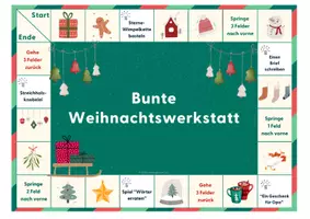 Vorschau - Mal- und Bastelvorlagen - Die etwas andere Weihnachtswerkstatt (Klasse 3 und 4) - Seite 1