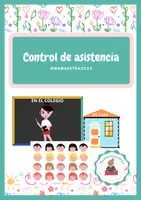 Vista previa - Decoración del aula - PANEL PARA EL CONTROL DE ASISTENCIA - Portada