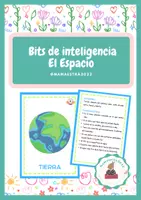 Vista previa - Tarjetas / Manipulativos - Bits de inteligencia El Espacio - Portada