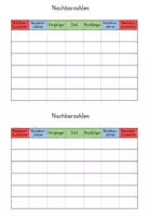 Vorschau - Arbeitsblätter - Materialpaket Zahlenstrahl bis 1000 - Seite 2