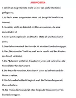 Vorschau - Stundenentwürfe - Film: "Das fliegende Klassenzimmer (2002)" Fragen + Aktivitäten Rätsel + Antworten. - Seite 2