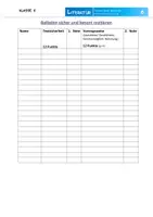 Vorschau - Arbeitsblätter - Vorlage Balladenvortrag - Deckblatt