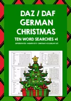 Vorschau - Arbeitsblätter - GERMAN CHRISTMAS WORD SEARCHES FOR ENGLISH SPEAKERS #1 - Seite 2