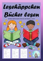 Vorschau - Arbeitsblätter - Lesehäppchen Bücher lesen (Klassen 1 und 2) - Deckblatt