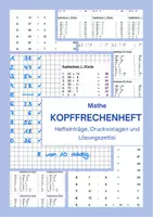 Vorschau - Unterrichtsreihen - Kopfrechenheft (Jgst 3) - Hefteinträge, Druckvorlagen und Lösungszettel - Deckblatt