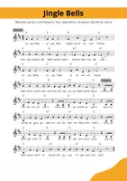 Vorschau - Anderer Materialtyp - Jingle Bells - 3 deutsche Strophen - Deckblatt