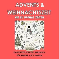 Vorschau - Mal- und Bastelvorlagen - Malvorlagen: Advents- & Weihnachtszeit wie zu UrOmas Zeiten - Deckblatt