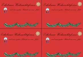 Vorschau - Mal- und Bastelvorlagen - Weihnachtsferiengruß - Seite 3