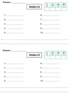 Aperçu - Autre type de ressources - Dictée de mots et de phrase sur "GE - GU - G" - Page de couverture