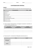 Vorschau - Arbeitsblätter - LK Verhütung und STI (inkl. Lösung) - Deckblatt