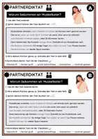 Vorschau - Fördermaterial/Inklusion - Partnerdiktat: Warum bekommen wir Muskelkater? - Seite 1