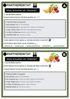Vorschau - Fördermaterial/Inklusion - Partnerdiktat: Wozu brauchen wir Vitamine? - Seite 2