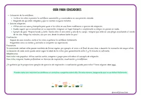 Vista previa - Manualidades / Dibujos para colorear - Manualidad Antifaz de Calma | Imprimible + instrucciones de Relajación y Descanso para Niños (6-12 años) - página 2
