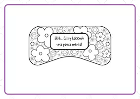Vista previa - Manualidades / Dibujos para colorear - Manualidad Antifaz de Calma | Imprimible + instrucciones de Relajación y Descanso para Niños (6-12 años) - página 3