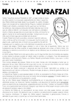Vista previa - Hojas de trabajo - Mujeres Inspiradoras - 8 COMPRENSIONES LECTORAS NIVEL INTERMEDIO - página 3