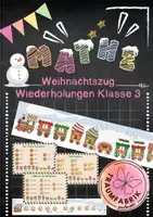 Vorschau - Fördermaterial/Inklusion - Winterzug - Wiederholungen Mathematik Klasse 3 - Deckblatt