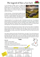 Vorschau - Arbeitsblätter - Materialpaket Wales - Deckblatt