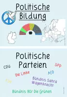 Vorschau - Unterrichtsreihen - Bundestagswahl 2025 Politische Bildung Grundschule #demokratiestärken - Seite 1