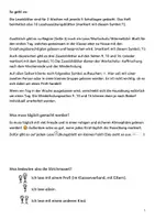 Vorschau - Arbeitsblätter - Lesehausübung_Mappe für 2 Wochen_Zu Hause, Präpositionen - Seite 1