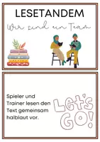 Vorschau - Arbeitsblätter - Wortkarten Lesetandem mit Leseliste - Seite 3