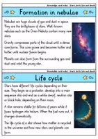 Vorschau - Bildkarten - Knowledge card index - Stars: birth, life and death | Astronomy (English) - Seite 2