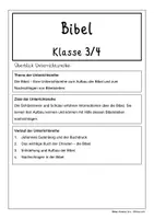 Vorschau - Stundenentwürfe - Bibel Unterrichtsreihe Klasse 3/4 - Seite 2