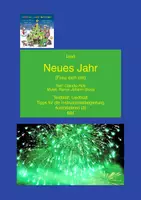 Vorschau - Arbeitsblätter - Neues Jahr - Begrüßungslied für das neue Jahr - RJ Gross - Deckblatt