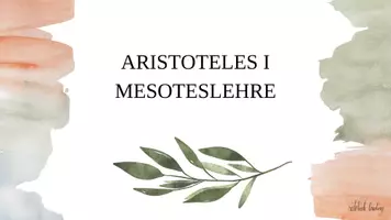 Vorschau - Arbeitsblätter - 8 Aristoteles und Mesoteslehre - Ethik in der Oberstufe - Seite 2