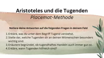 Vorschau - Arbeitsblätter - 8 Aristoteles und Mesoteslehre - Ethik in der Oberstufe - Seite 3